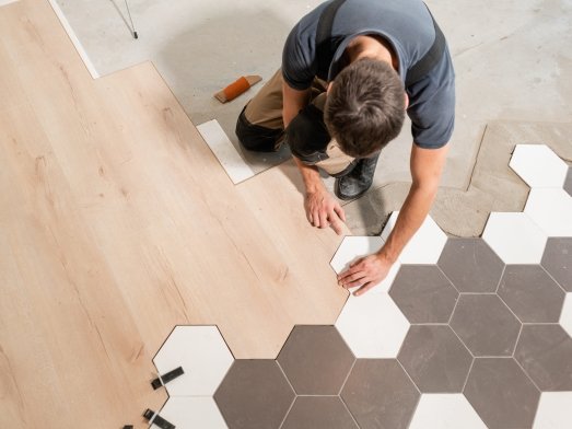 Flooring installation services in Vidor