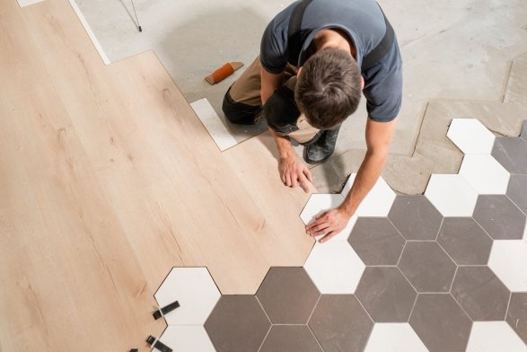 Flooring installation services in Vidor